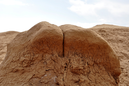 butt cheeks at Goblin Valley State Park